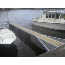 Dobbeltrørsbom 12m, 3x370 liter