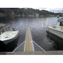 Dobbeltrørsbom  8m, 2x370 liter