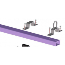 Fester til 150 liter, 100x60mm profil - galvanisert