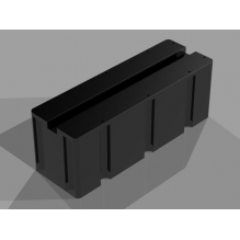 370 liter flyteelement, multipontong, til gangbar bom
