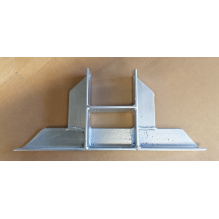 Fester til 370 liter forhøyet - 60x100 (levers i par, 2 stk) med M12x70 og M12x130 Bolt