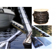 Parma fenderlist grå Ø75mm - pris pr 0.5 meter