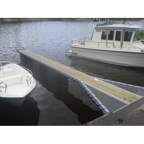 Dobbeltrørsbom 12m, 3x370 liter